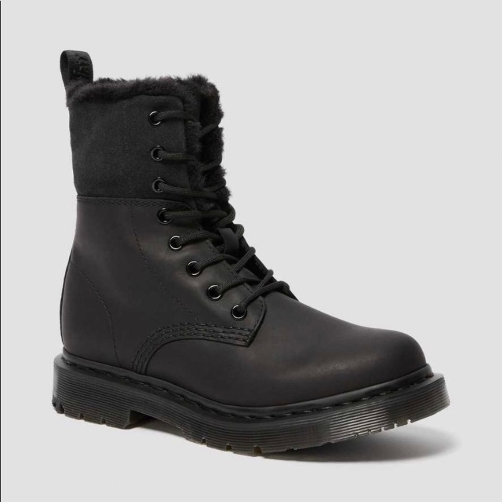 Dr Martens 1460 Kolbert Boots faux fur Waterproof